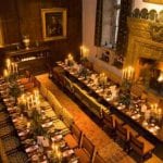 Hever Castle Wedding Venue dining