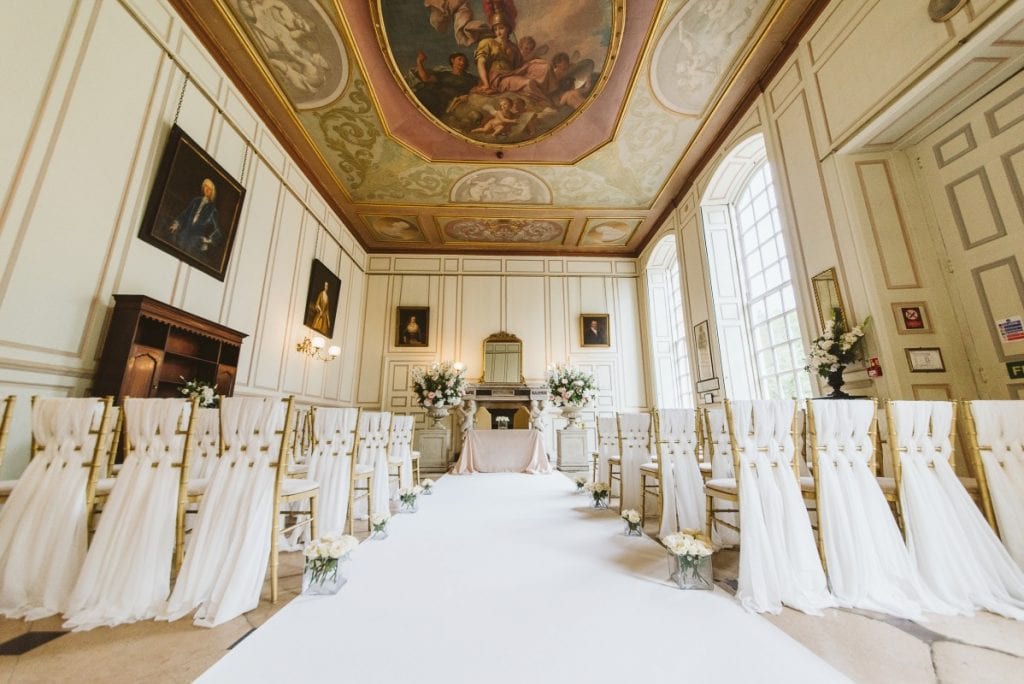 Top Last Minute Venues For Your Spring/Summer Wedding Gosfield Hall Ceremony 7