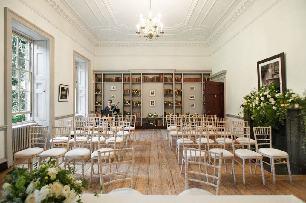 Fulham Palace Wedding Venue Ceremony Room