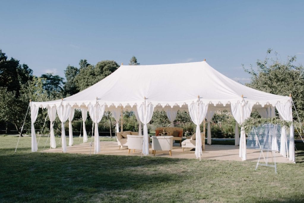 Unique Outdoor Wedding Venues in London Fulham Palace Marquee 1