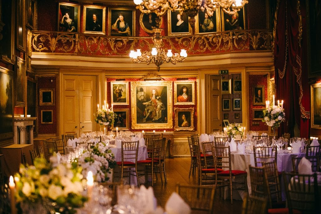Goodwood House wedding venue reception