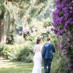 Homme House Bride Groom Rhododendron Walk 8