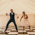 Pentillie Castle The bride & grooms first dance by Noah Werth Wedding Photography 28