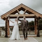 Jo Greenfield Photography intimate outdoor wedding at Eden Barn