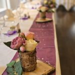 Gray Manor Hotel table