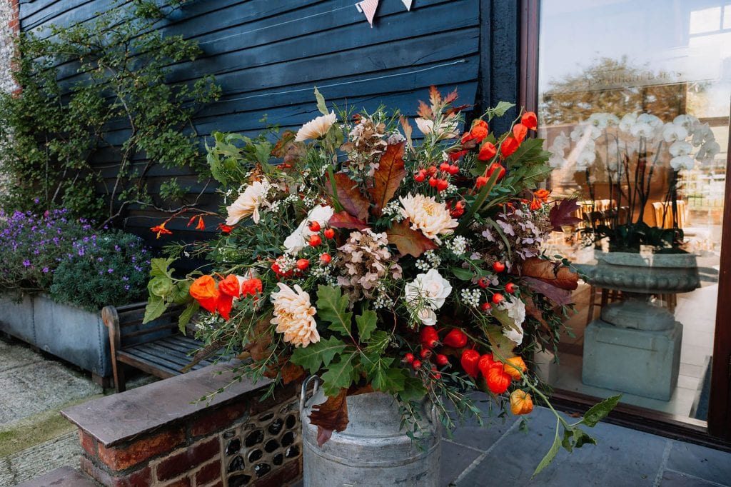 Vegan wedding flowers