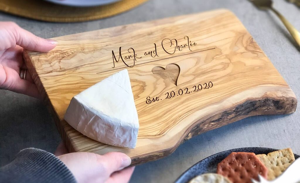 personalised chopping board