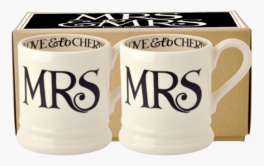 Amazing Wedding Gifts For The Bride and Groom emma bridgewater mugs 9