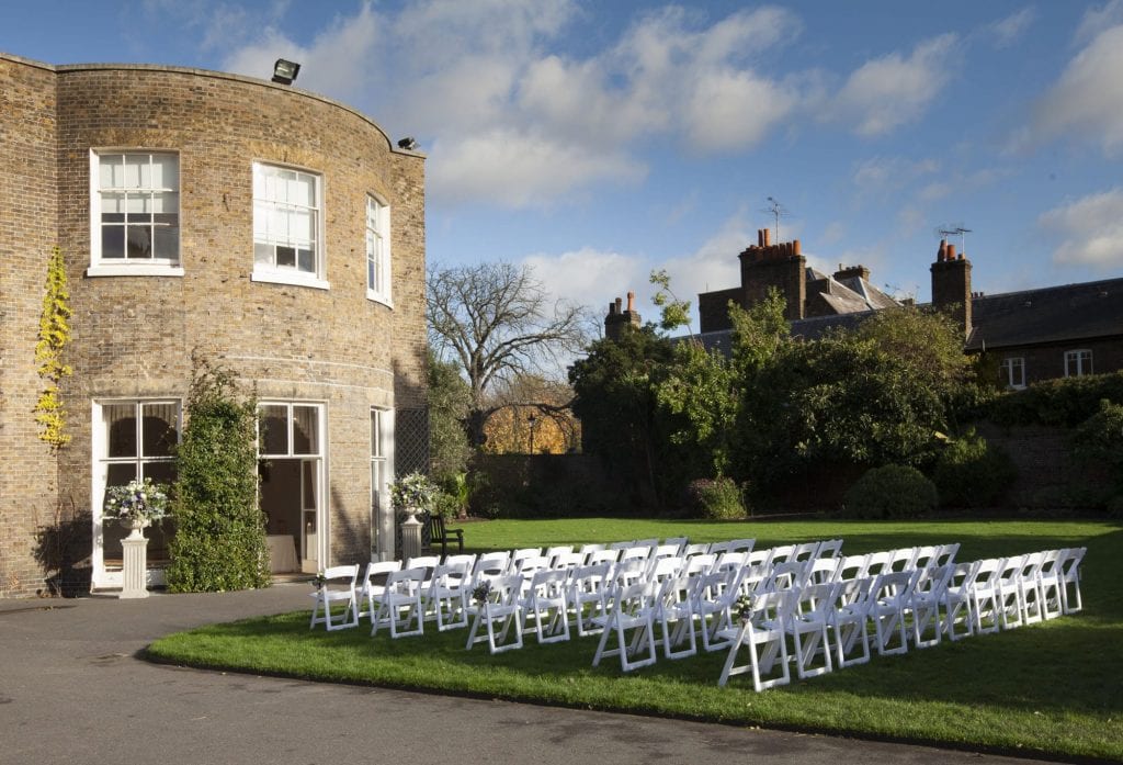 Kew gardens wedding venue london outdoor ceremony and grounds