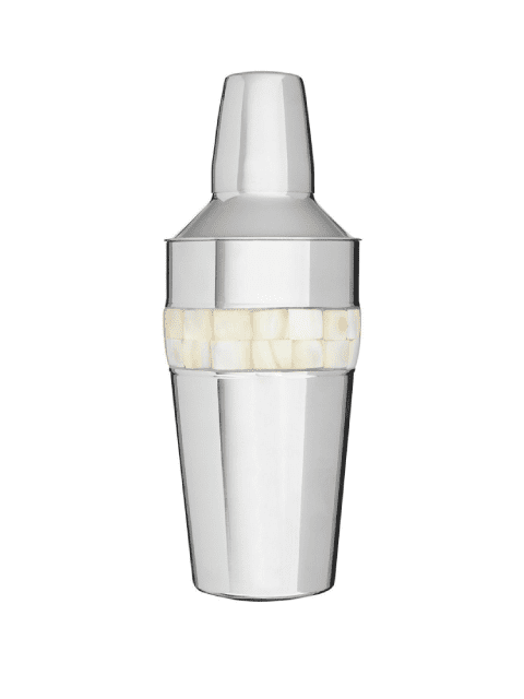 12th Wedding Anniversary Gift Ideas: Silk and Pearl Pearl cocktail shaker 25
