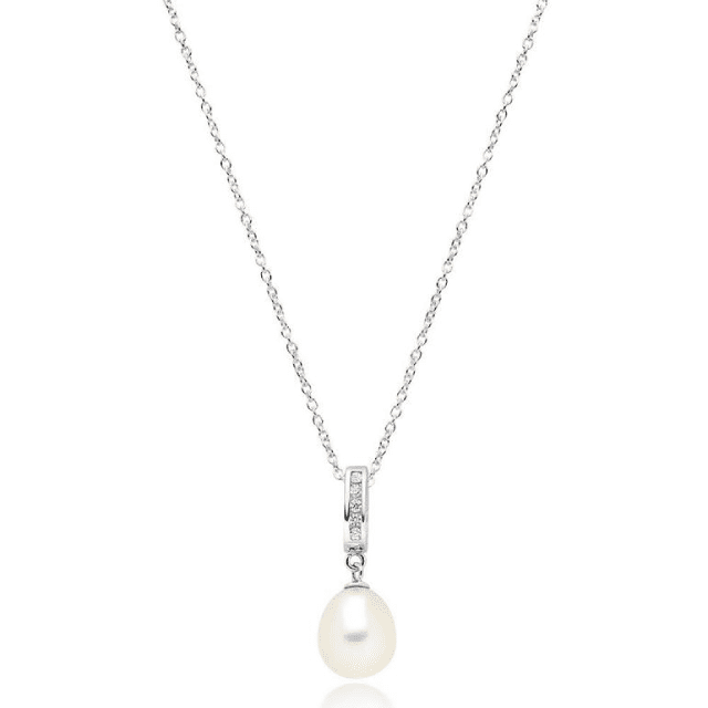 12th Wedding Anniversary Gift Ideas: Silk and Pearl Pearl necklace 19
