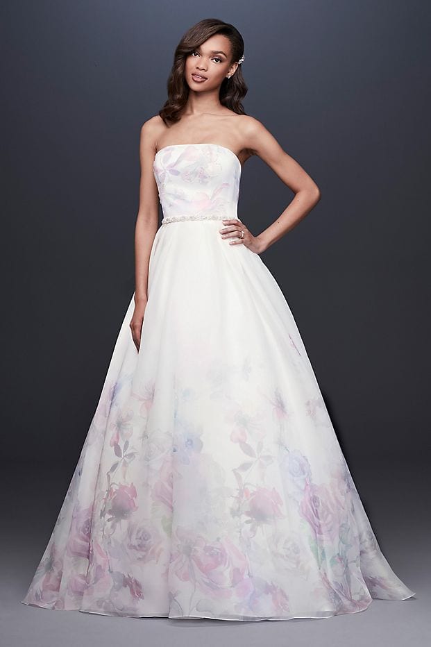 Coloured wedding dresses