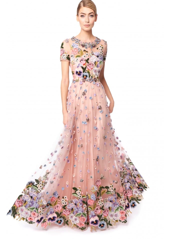 Coloured wedding dresses