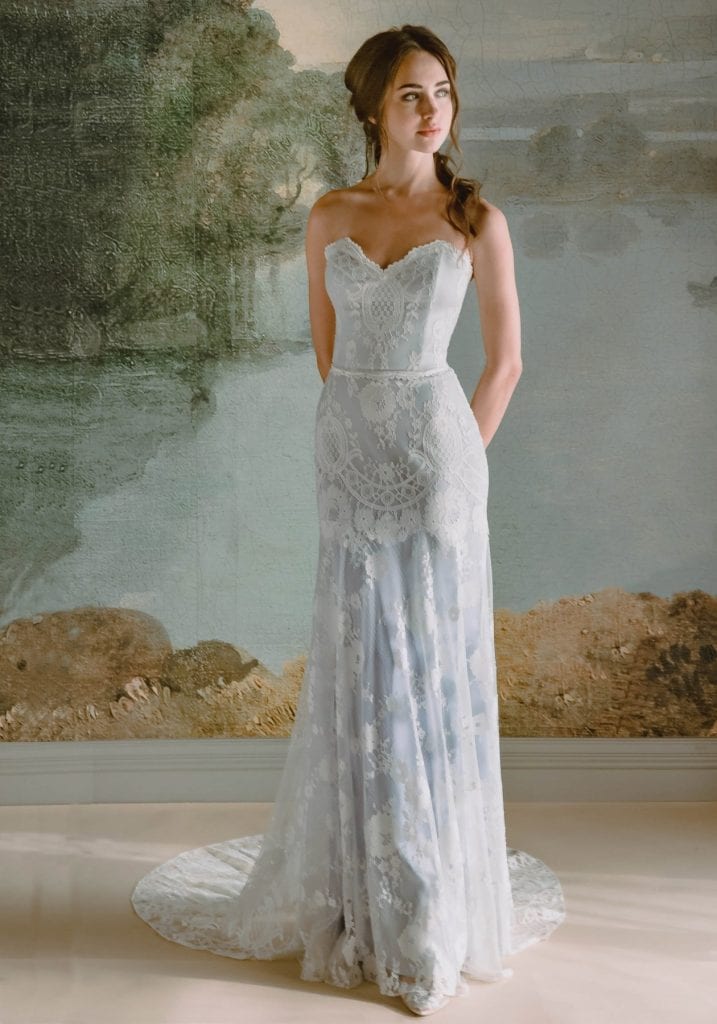 Coloured wedding dresses