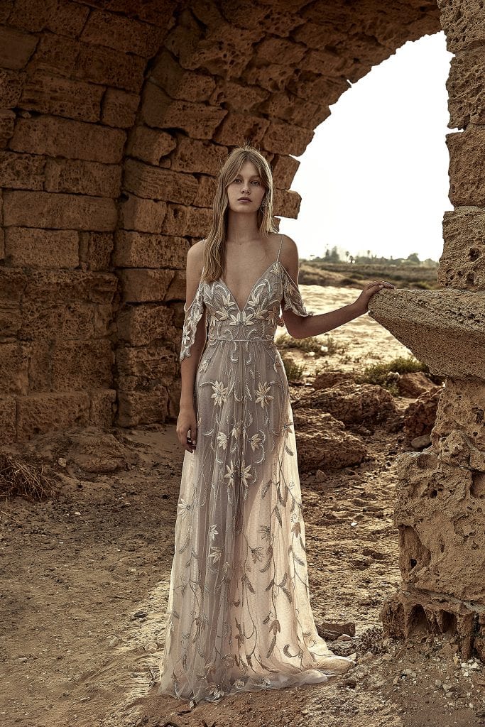 Coloured wedding dresses