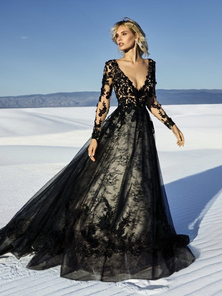 Coloured wedding dresses