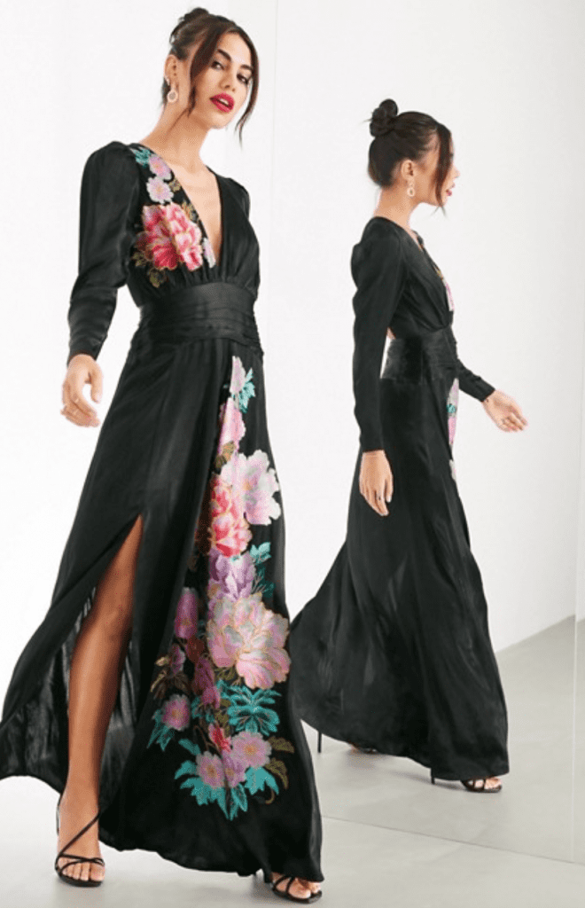 Black wedding dresses on the high street