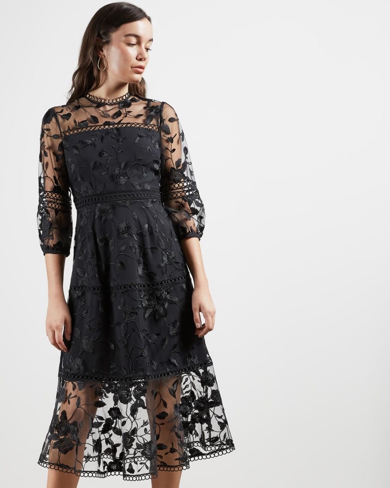 Black wedding dresses on the high street