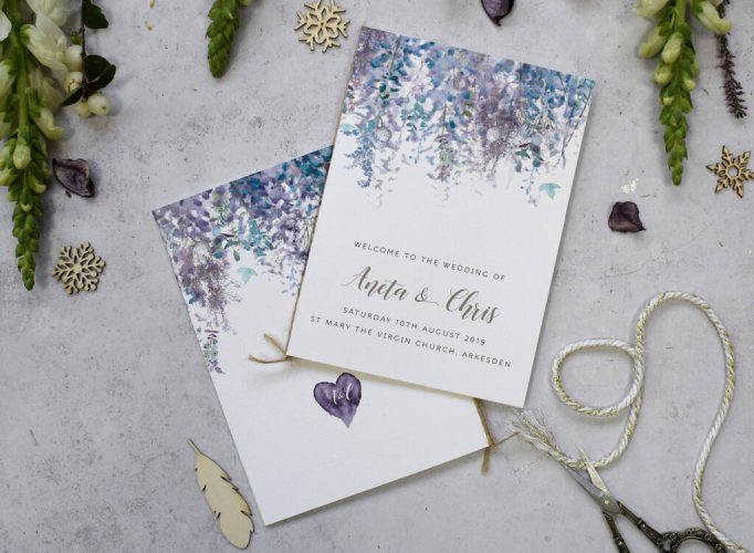 Wedding Order Of Service