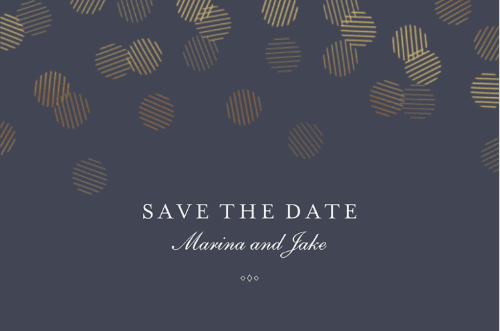 The Best Save The Date Cards On The High Street Rosemood foil stamped save the date 9