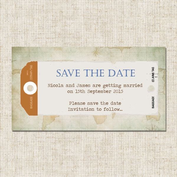 Save The Date Card Inspiration
