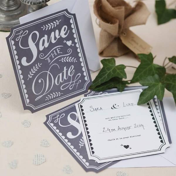 Wedding Save The Date Card Ideas