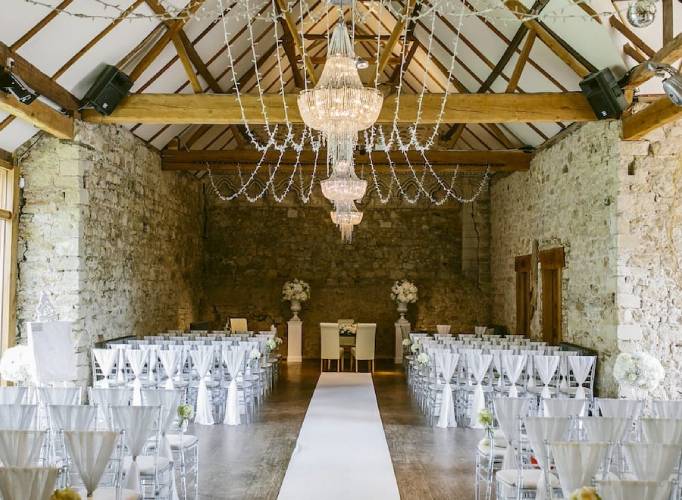 Notley Abbey Wedding Venue Ceremony