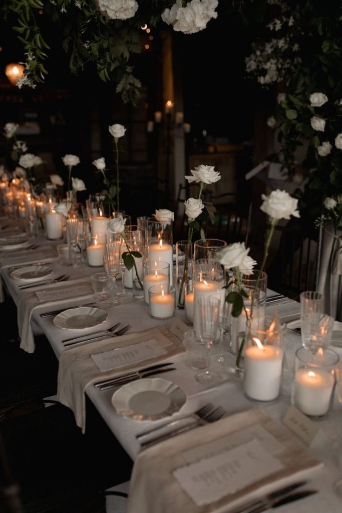 candle centerpiece