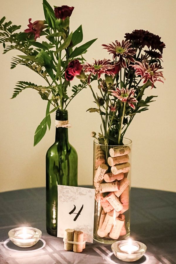 cork centerpiece