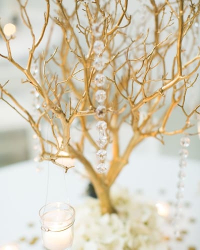 DIY Wedding Centrepiece