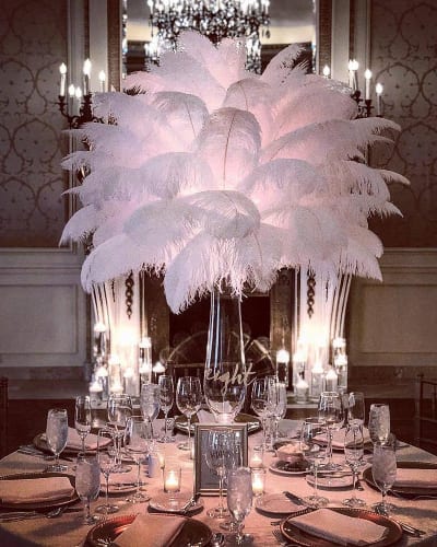 Budget Wedding Centrepieces