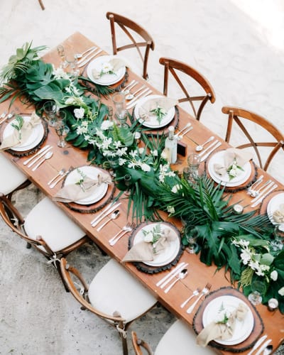 Budget Wedding Centrepieces