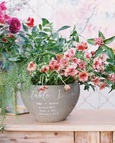 Budget Wedding Centrepieces