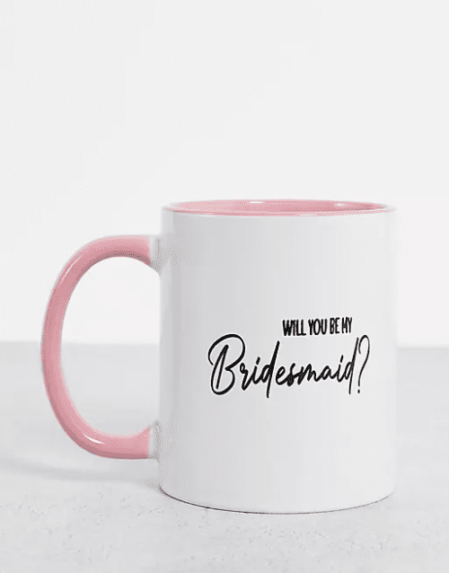 Our Favourite ‘Will You Be My Bridesmaid?’ Gifts bridesmaid mug 8
