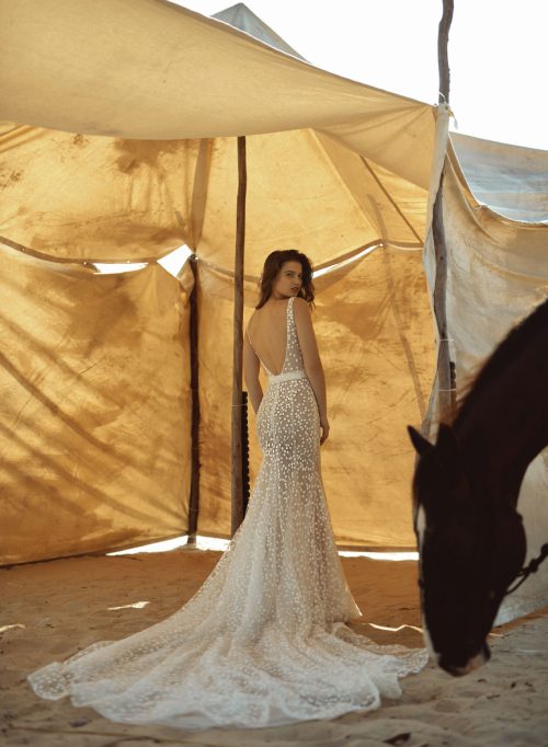 Stunning Fishtail Wedding Dresses for Dana Harrel 20