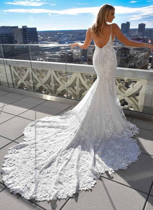 Buy Beautiful and Sparkly Fishtail Wedding Dress You Will Look Online in  India  Etsy