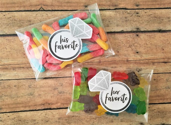 Easy DIY Wedding Favours for Frugal Couples Sweet Bags 19