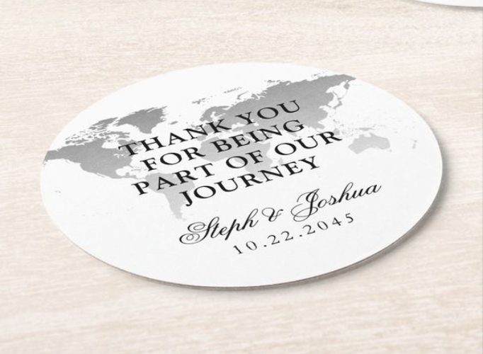 Easy DIY Wedding Favours for Frugal Couples Wedding Coasters 15