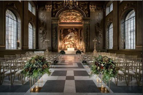 Unique Wedding Venues In London the painted hall resized 46