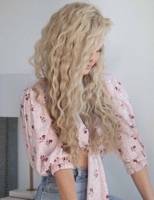 Gorgeous Bridesmaid Hairstyles for Crimped 20
