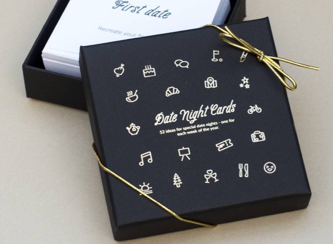 Unique Anniversary Gifts For Him in Date Night Cards 22