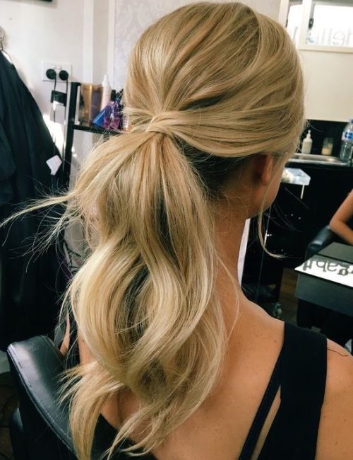 Gorgeous Bridesmaid Hairstyles for Faux Pony 39