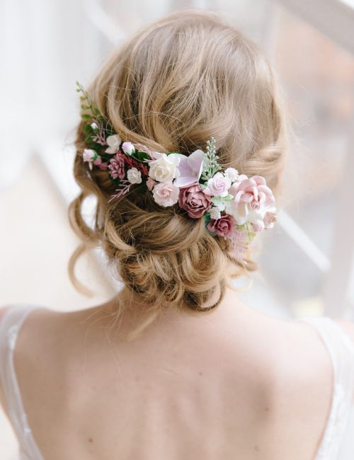 Gorgeous Bridesmaid Hairstyles for Flower Power 17