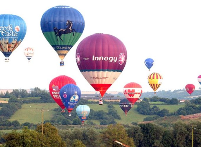 Unique Anniversary Gifts For Him in Hot Air Balloon Ride 47