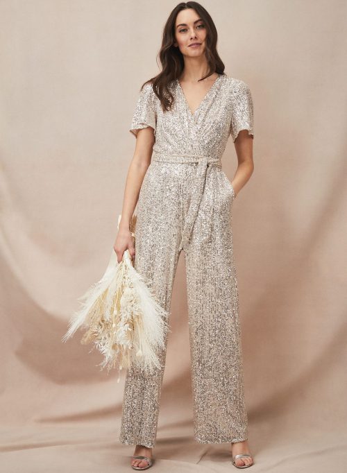 Alternative & Non Traditional Wedding Dresses for Alessandra Sequin Phase Eight 9