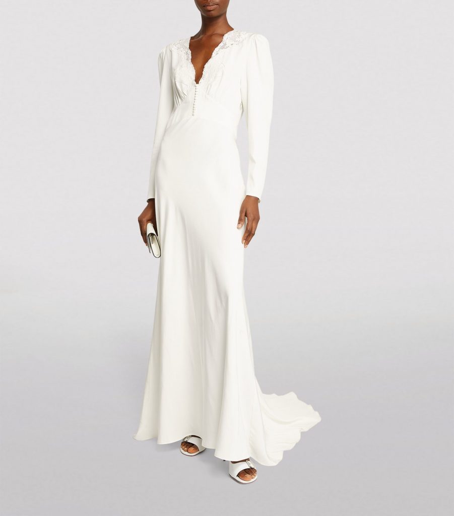 of Our Favourite Simple Wedding Dresses for Celine Harrods 34