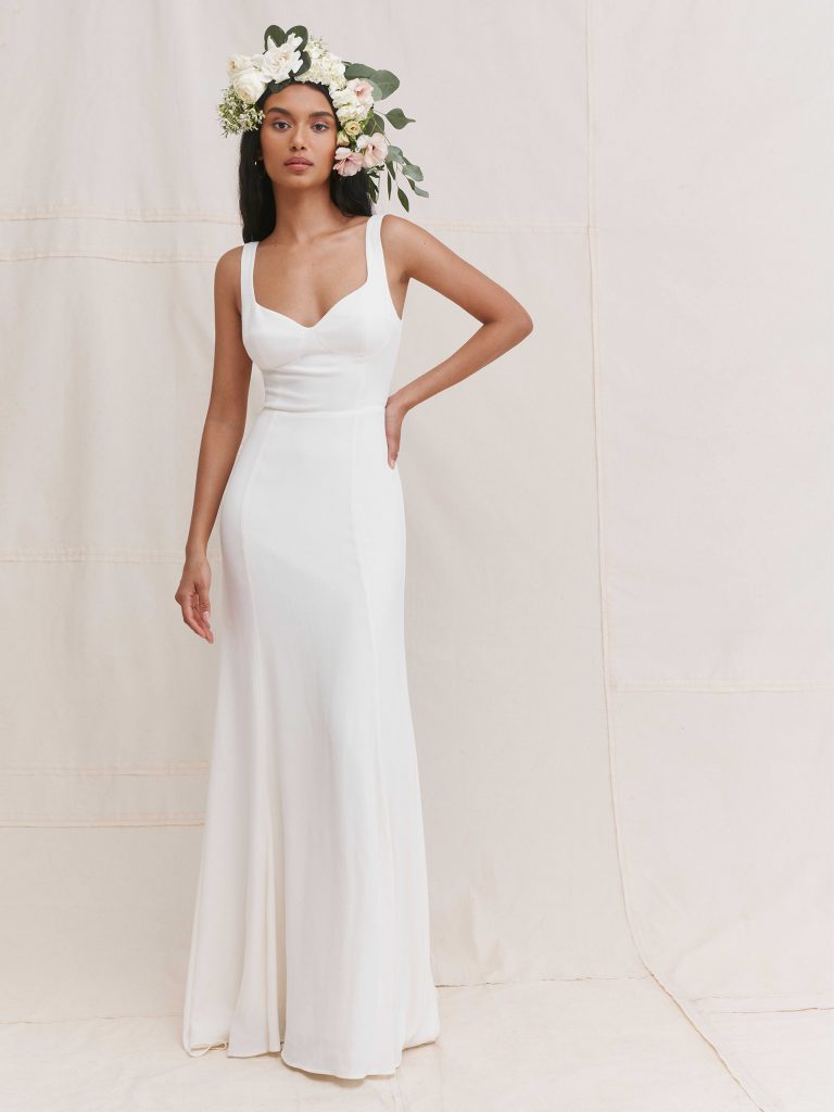 of Our Favourite Simple Wedding Dresses for Lecce Reformation 41