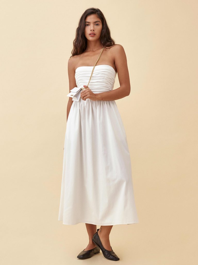 of Our Favourite Simple Wedding Dresses for Lissa Reformation 50