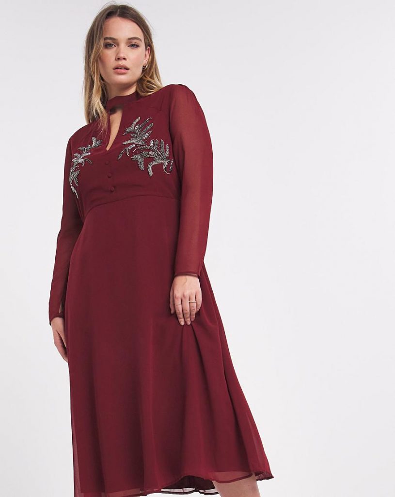 Winter Wedding Guest Dresses For Simply Be Hope and Ivy 18