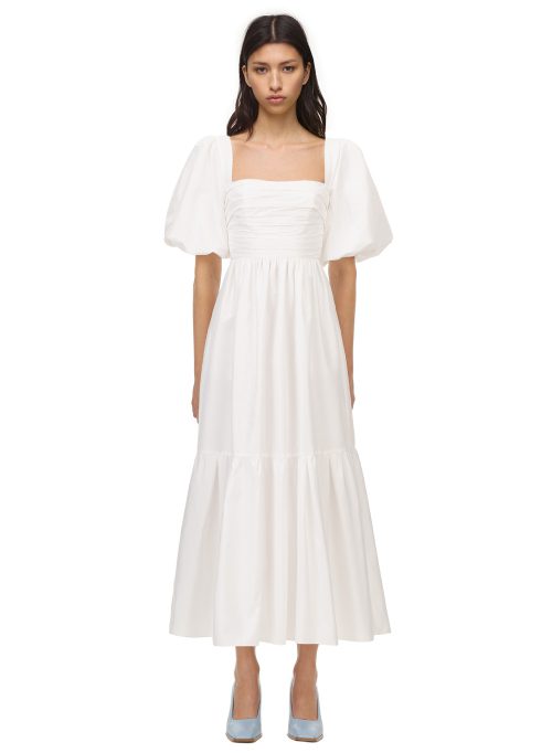 Alternative & Non Traditional Wedding Dresses for White Taffeta Self Portrait 19